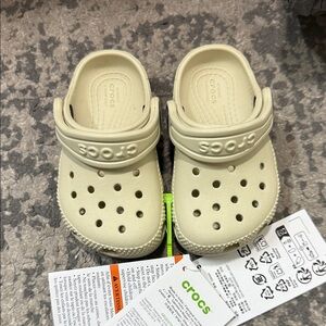 CROCS Kids Sandals - Cream